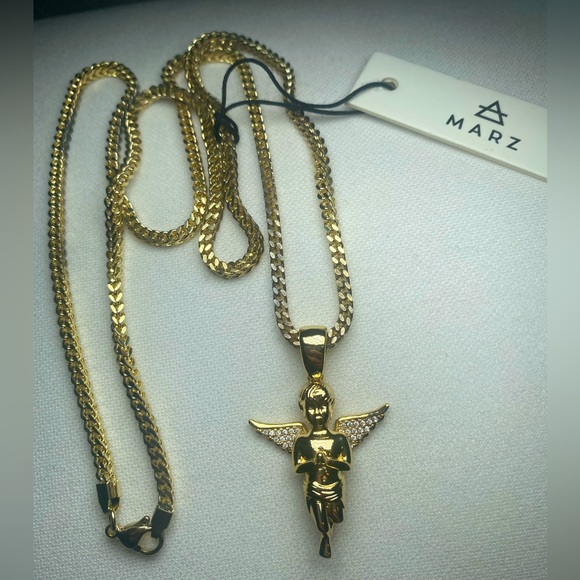 Praying Angel Necklace - Picture 2 of 2